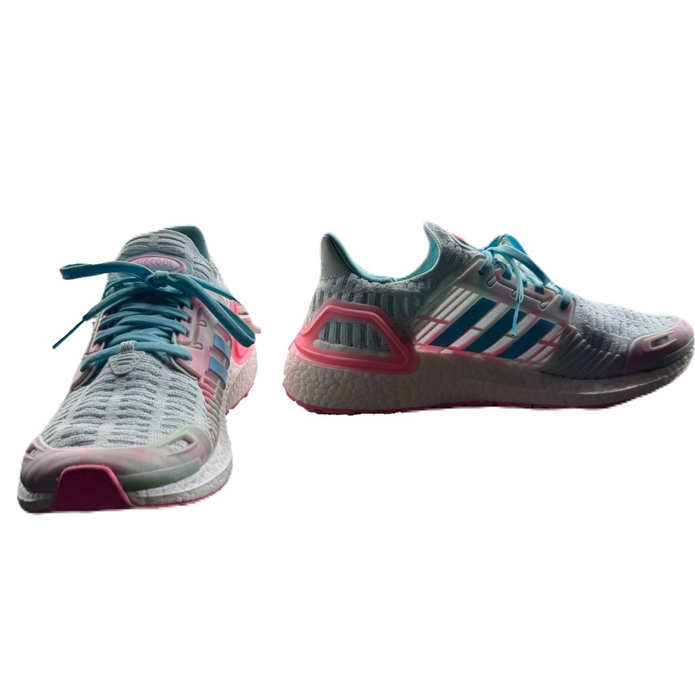 Adidas UltraBoost DNA Climacool 'Almost Blue Beam Pink' Shoes - Picture 2 of 14